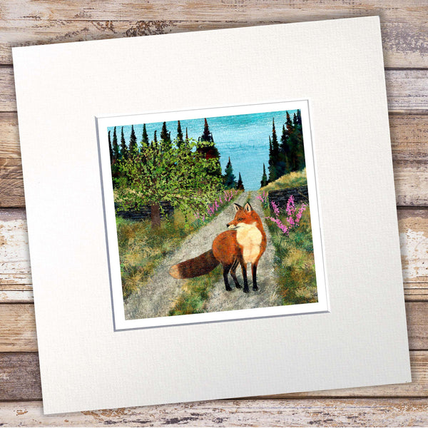 Fox Giclée Art Print - 'Fox of the Forest'- Woodland Wildlife Collection