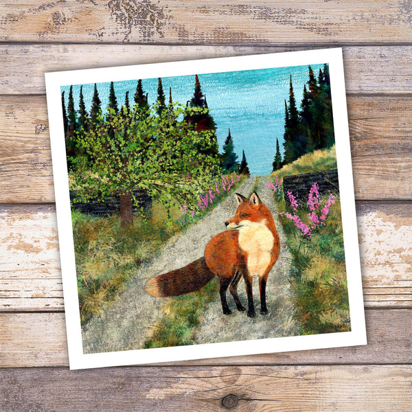 Fox Giclée Art Print - 'Fox of the Forest'- Woodland Wildlife Collection