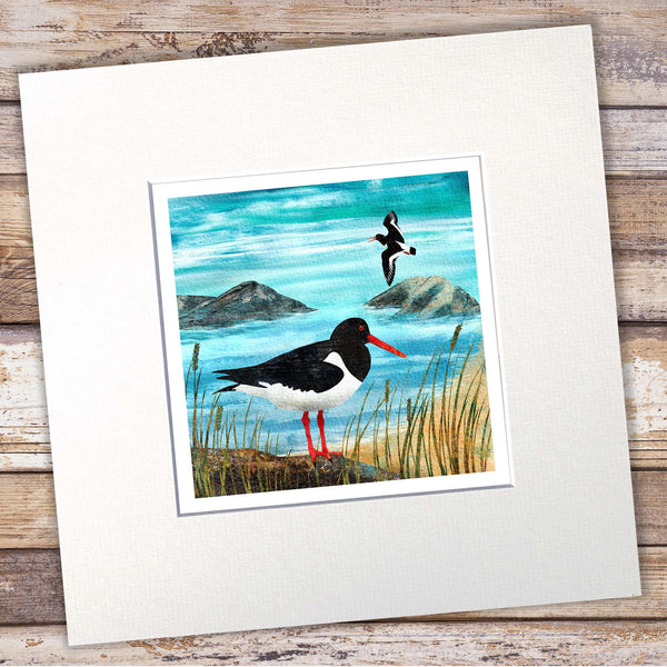 Oystercatchers Giclée Art Print - Seabird Collection