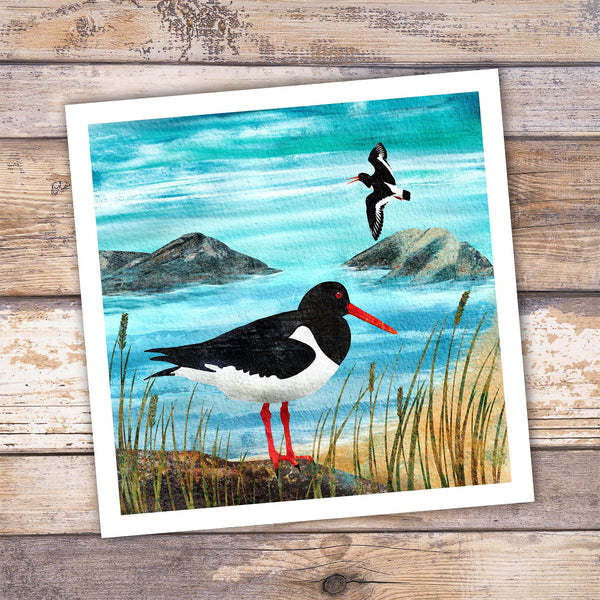 Oystercatchers Giclée Art Print - Seabird Collection