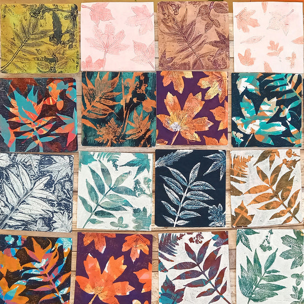 Autumn Botanical Gelli Printing Workshop @ Y Ty Celf Gallery, Fri 16th Oct 2026