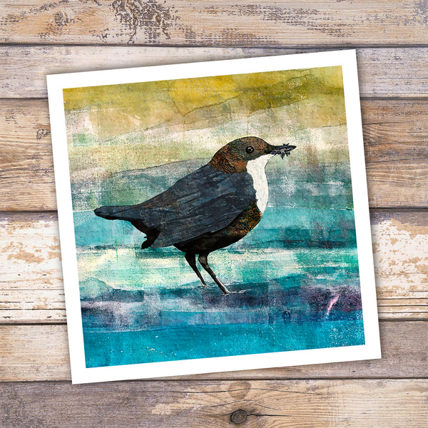 Dipper Giclée Art Print - 'Dipping for Lunch'