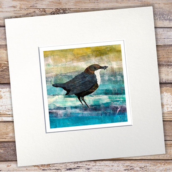 Dipper Giclée Art Print - 'Dipping for Lunch'